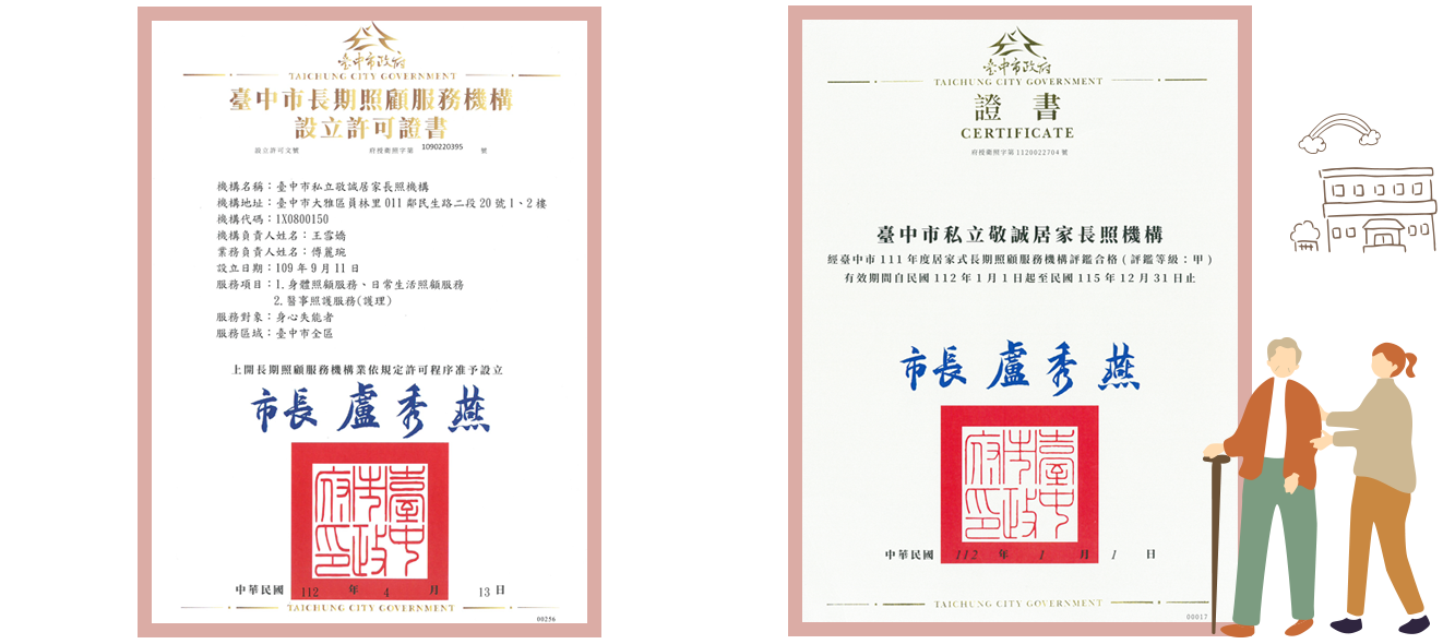立案許可書